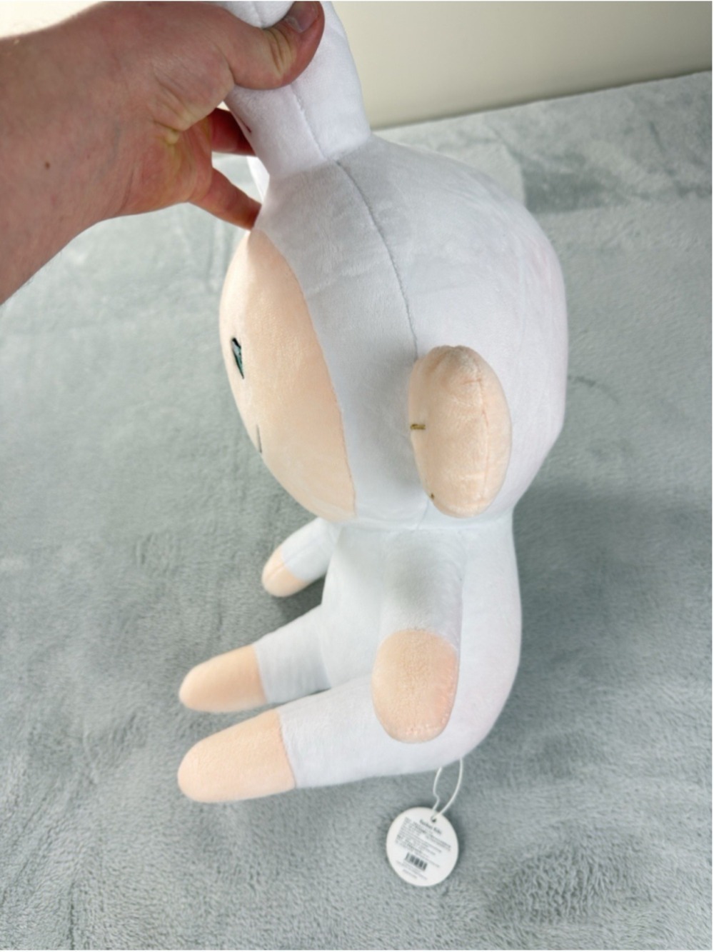 Takashi Murakami Kaikai Kiki Plush Toy Blue Eyes White - Picture 11 of 16